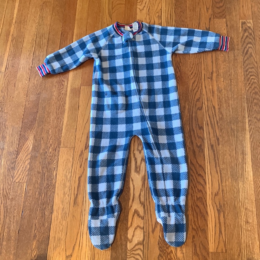 LL Bean VTG footed pjs
